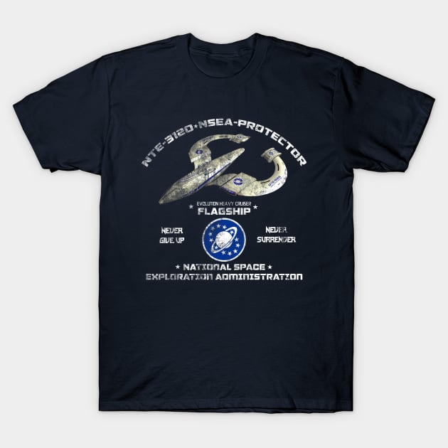 Galaxy Quest, distressed T-Shirt by MonkeyKing